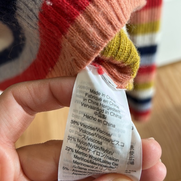 Madewell multi-colored striped sweater - Picture 4 of 4
